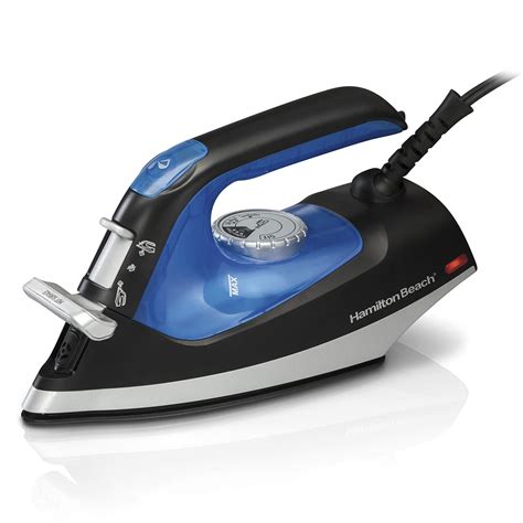 Hamilton Beach Iron 2-in-1 Handheld Iron & Garment Steamer for Clothes with Continuous Steam ...