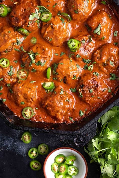 Keto Chicken Tikka Masala Meatballs 🍲 - Cast Iron Keto