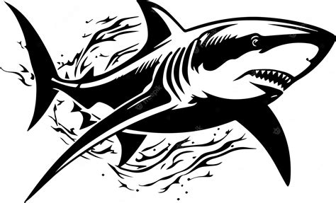 Premium Vector | Shark logo