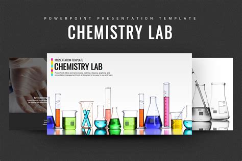 Chemistry Lab Presentation Template ~ PowerPoint Templates ~ Creative Market