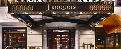 Midtown Manhattan Hotel | Iroquois New York | Midtown manhattan hotels, Iroquois hotel, Hotel