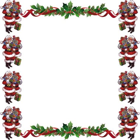 Free Santa Cliparts Borders, Download Free Santa Cliparts Borders png images, Free ClipArts on ...