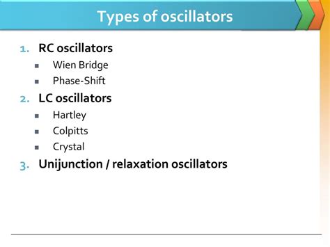 Oscillator. - ppt download