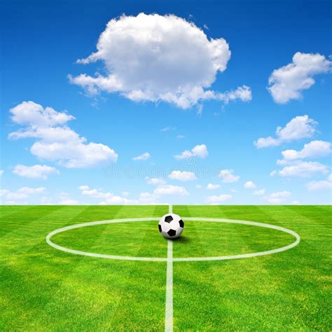 Football playground stock image. Image of field, grass - 41896391