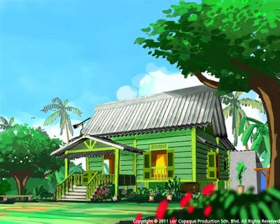 72+ Wallpaper Rumah Upin Ipin free Download - MyWeb