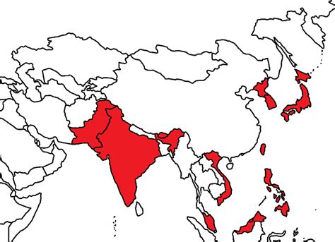 Countries that have territorial disputes with China [698x506] : MapPorn