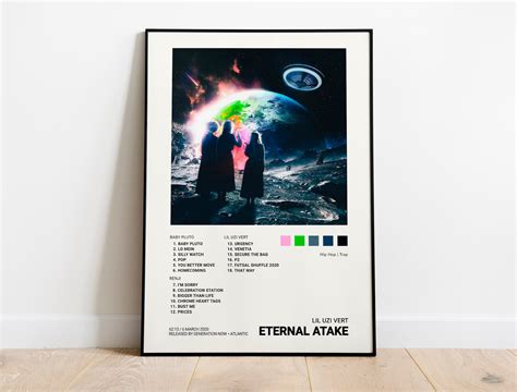 Lil Uzi Vert - Eternal Atake Album Cover Poster | Architeg Prints