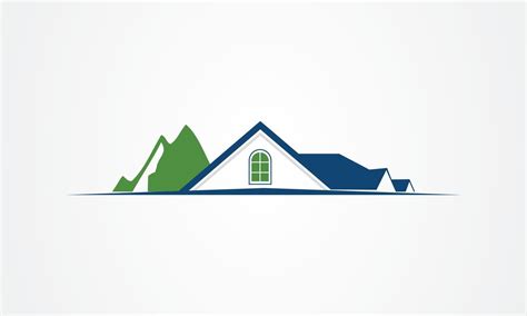 Green house logo vector, home logo 7485513 Vector Art at Vecteezy