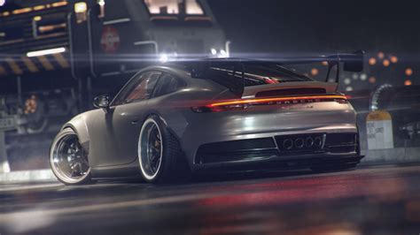 Porsche GT3 911 GT Rear Wallpaper,HD Cars Wallpapers,4k Wallpapers ...