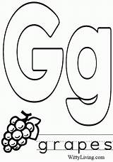 Letter G Coloring Pages  Home sketch template
