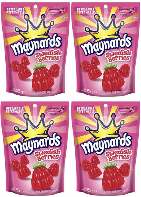 Maynards Swedish Berries Candy, 355g/12.5 oz. (4 Pack) {Imported from Canada} 57700227961 | eBay