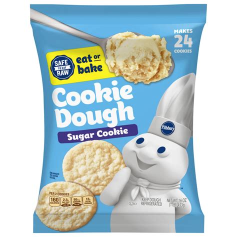 Save on Pillsbury Ready To Bake Sugar Cookie Dough - 24 ct Order Online Delivery | MARTIN'S