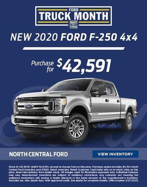 New Car Specials | Ford Dealer Serving Richardson & Dallas, TX