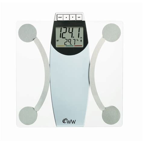 Weight Watchers Clear Digital Bathroom Scale at Lowes.com