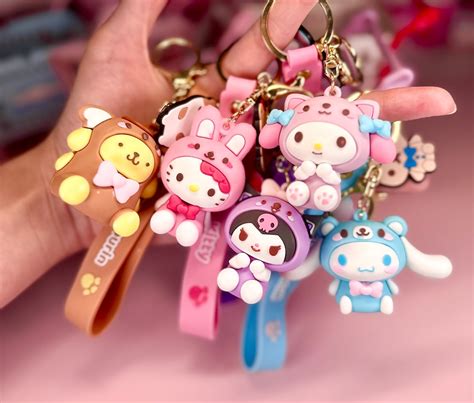 Cinnamoroll Keychain My Melody Keychain Kuromi Keychains - Etsy Australia