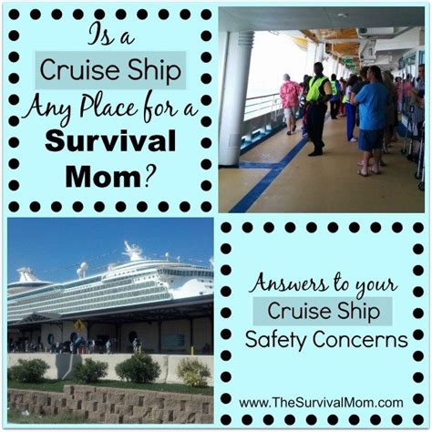 Is a cruise ship any place for a Survival Mom? Answers to your cruise ...