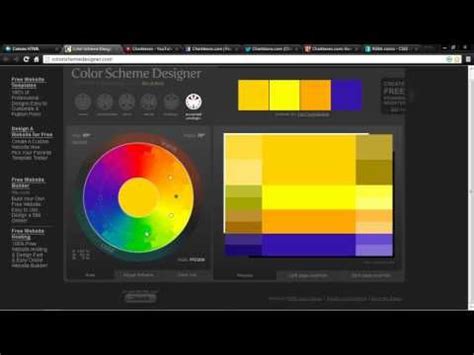 Colores HTML - Tabla completa RGB -HEX Website Color Schemes, Best ...