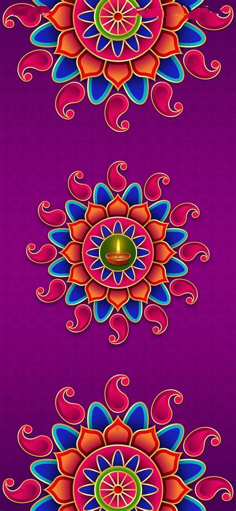 1080P free download | Diwali Rangoli, colorfull, new, red, HD phone wallpaper | Peakpx