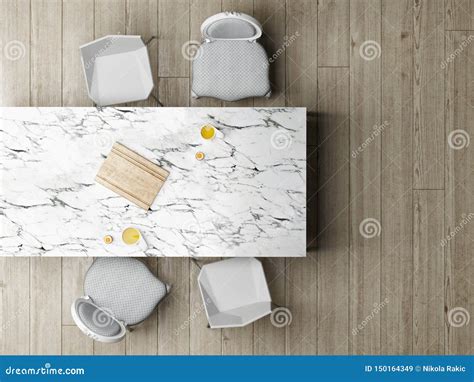 Dining Table Clipart Top View - Miinullekko