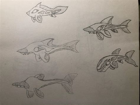 Fakemon shark concept by Gart-delta on DeviantArt