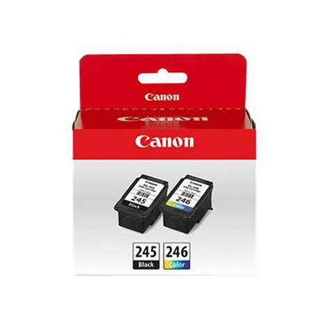 Canon PG-245 / CL-246 Value Pack - 2-pack - black, color (cyan, magenta ...