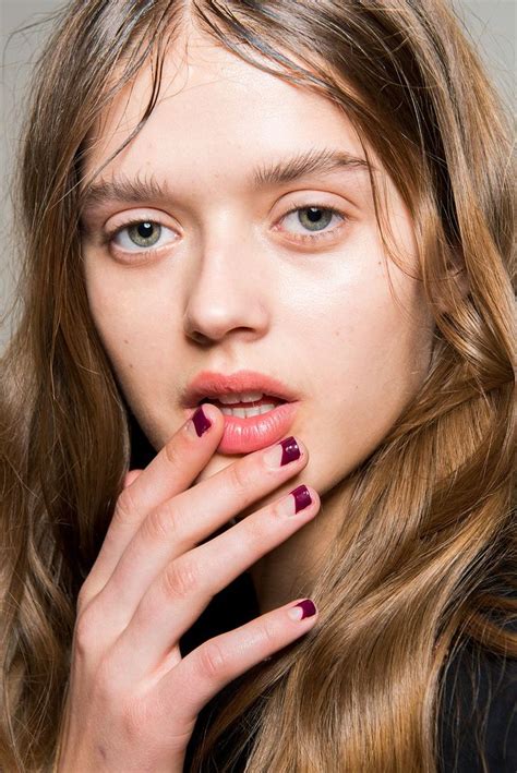 The Best Nail Looks From NYFW Fall 2017 | French nails, Nails 2017 trends, Nail trends