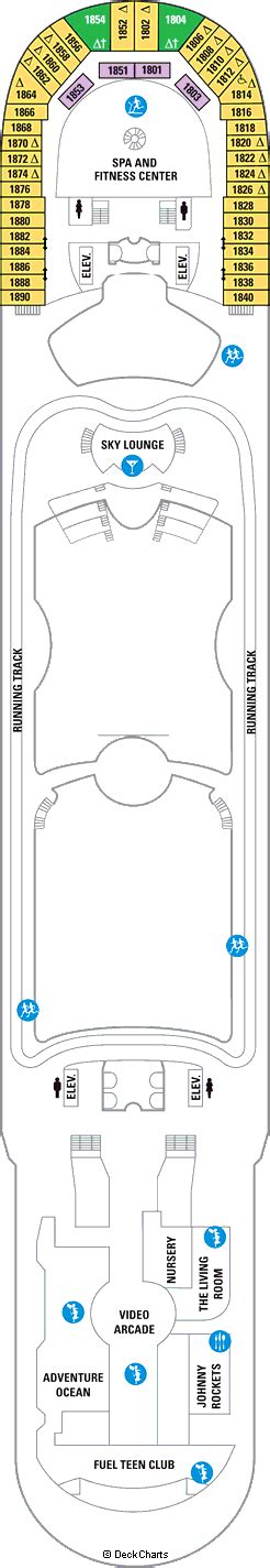 Royal Caribbean Independence of the Seas Deck Plans, Ship Layout & Staterooms - Cruise Critic