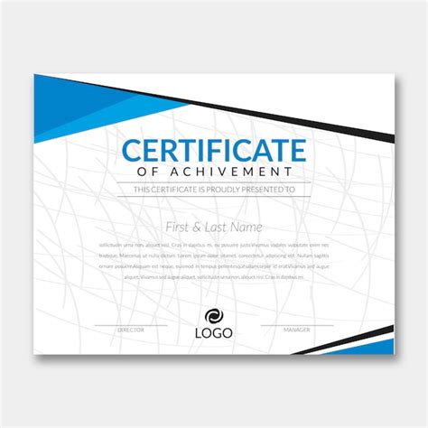 Certificate template | Premium PSD File