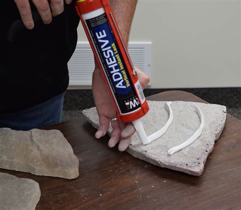 SRW Products Introduces a New Adhesive Technology to Lock Stone Into Place Instantly on Vertical ...