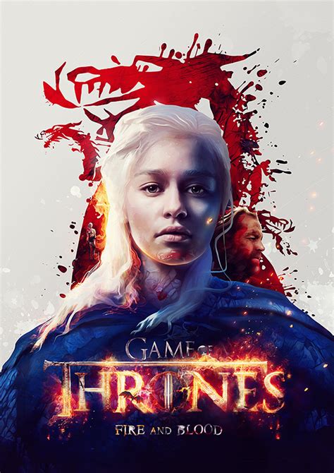 Cool GAME OF THRONES Character Poster Art — GeekTyrant