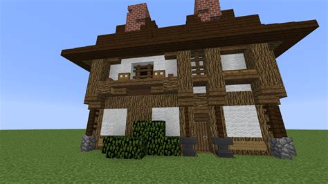 Medieval Tudor House2 -Schematic- Minecraft Map