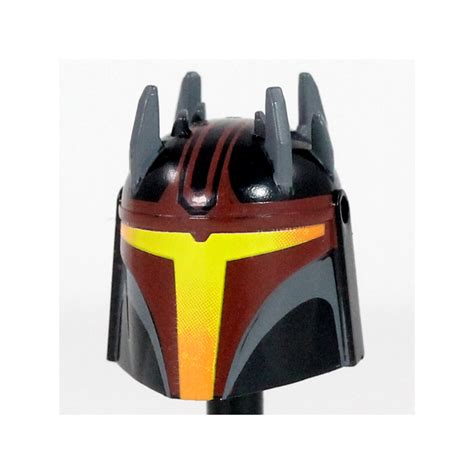 Lego Star Wars Helmets Clone Army Customs Super Mando Saxon Helmet