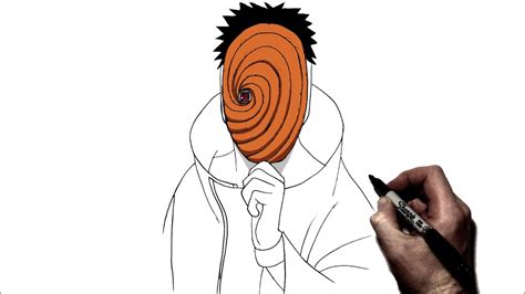 How To Draw Tobi Mask