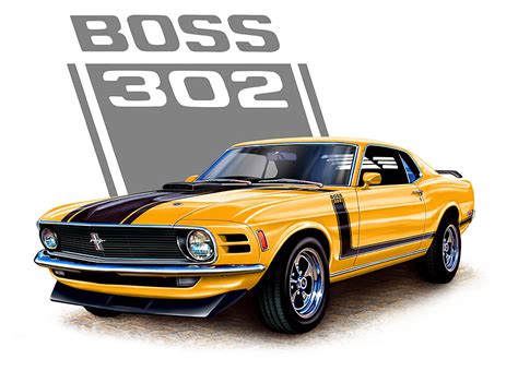 Art Cartoo Muscle Car - ClipArt Best