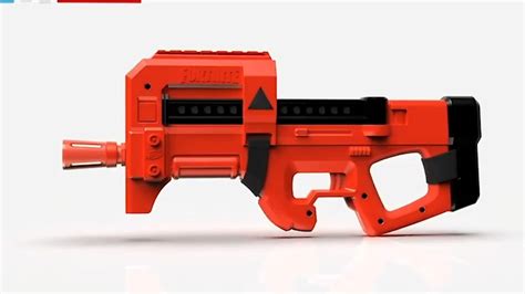 Nerf Fortnite Compact SMG Motorized Blaster, Electric Nerf Semi Auto Fortnite Toy Blaster ...