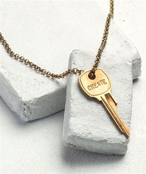 Classic Key Necklace | Giving keys, Classic necklace, Key necklace