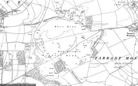 Old Maps of Blandford Camp, Dorset - Francis Frith