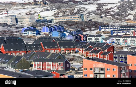 Colorful houses nuuk greenland hi-res stock photography and images - Alamy