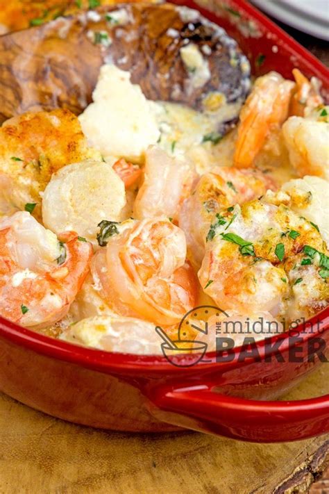 Seafood Casserole - The Midnight Baker