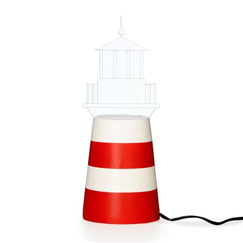 LED Lighthouse Lamp | lighthouse decor, led lighting | UncommonGoods