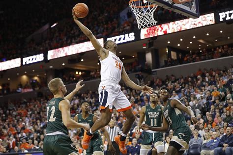 NCAA Basketball: No. 5 Virginia Cavaliers dominate William and Mary 72 ...