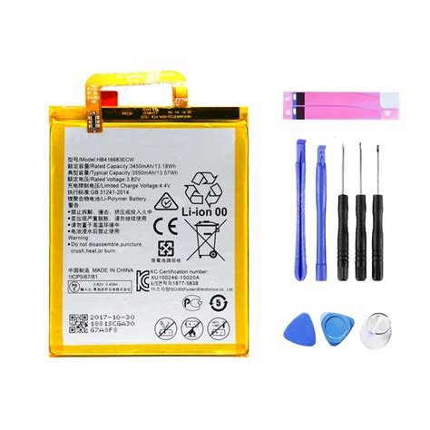 HB416683ECW New Replacement Battery For Huawei Google Nexus 6P H1511 ...