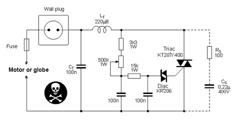 AC Motor Speed Controller Circuit