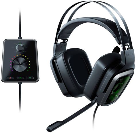 Razer Tiamat 7.1 V2 Wired True Surround Sound Gaming Headset for PC Black RZ04-02070100-R3U1 ...