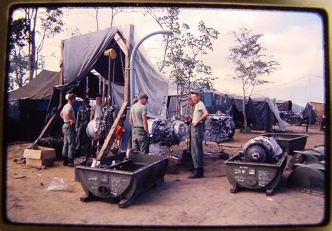 1965/66 slides from Vietnam CAMP RADCLIFF, AN KHE ARMY AIR FIELD ...