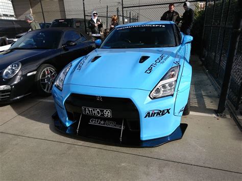 [1080x723] Blue Liberty Walk GTR : r/carporn