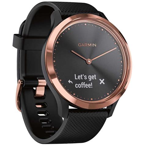 Garmin Vivomove HR Hybrid Smartwatch Small/Medium Band - Black | BIG W