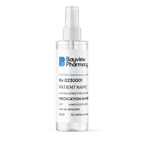 Lidocaine HCl 4% Throat Spray | Formulas | Bayview Pharmacy