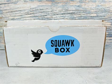 Squawk Box Subscription Box Review - January 2017 - Hello Subscription