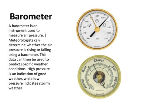 Teacher Candelas: Weather instruments